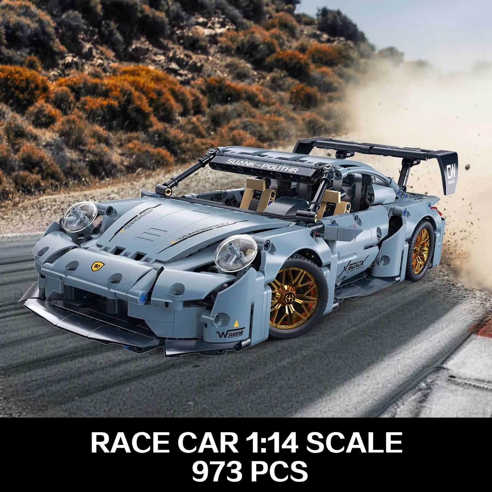 Spor Yarış Arabası Yapım Seti Kiti