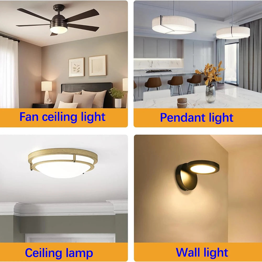 Módulo de substituição para luz de teto LED redonda