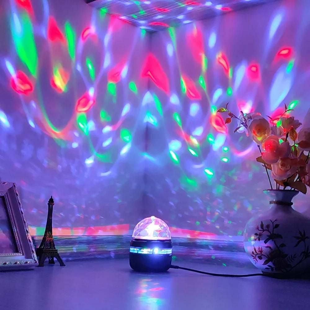 USB Decorative Light Projector with Colour Effects