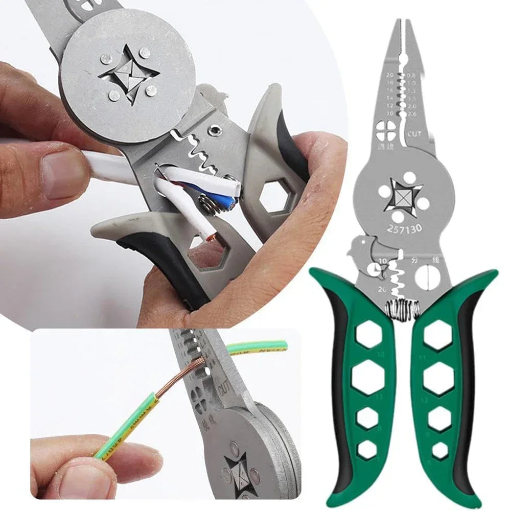 Multi Functional Electrician Tools Pliers Crimping Tool set For Wire Splitting And Stripping Specialized For Electricians