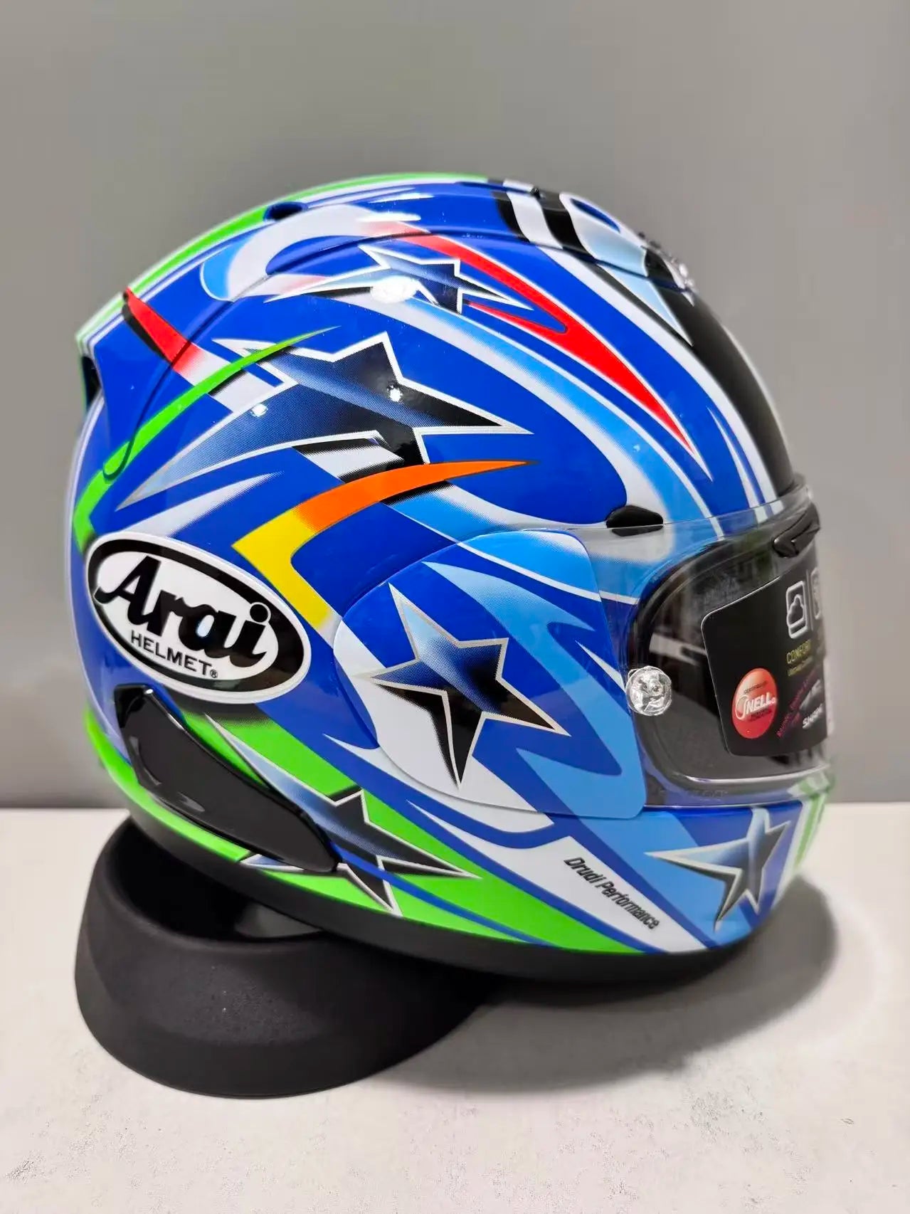 Arai Full Face Motorcycle Helmet RX7X Jian Nakano Green