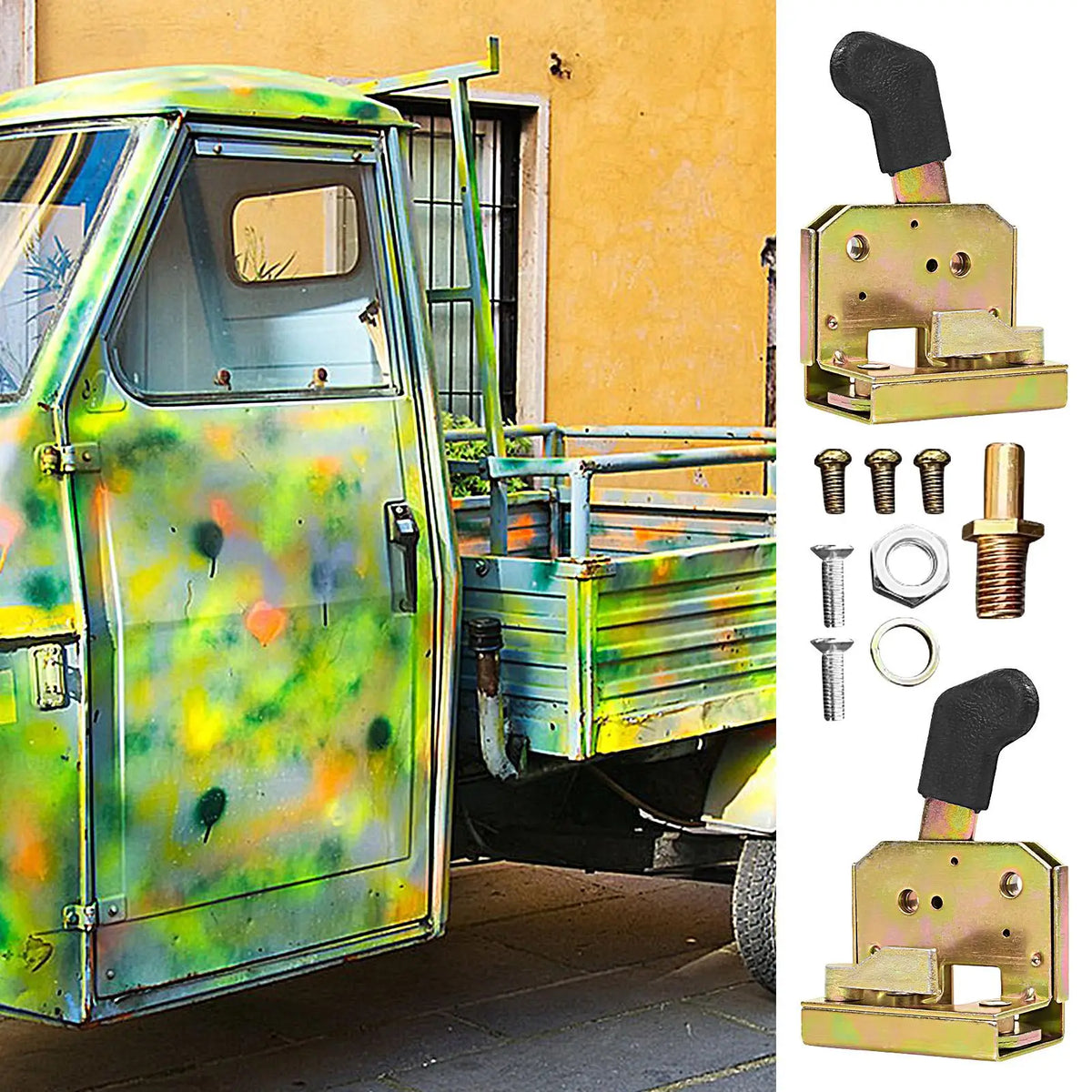 Metal Vehicle Door Latch Handle, Left or Right