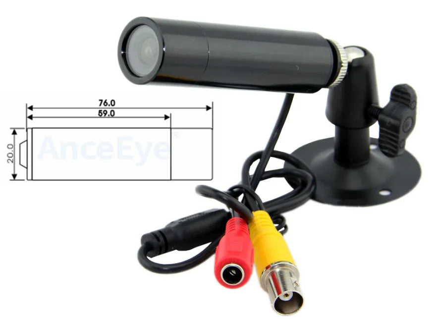 1080P Full Color Mini Bullet Security Camera with 4-in-1 Output