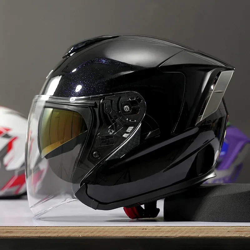 Ryzen RO-5 Unisex Half Motorcycle Helmet