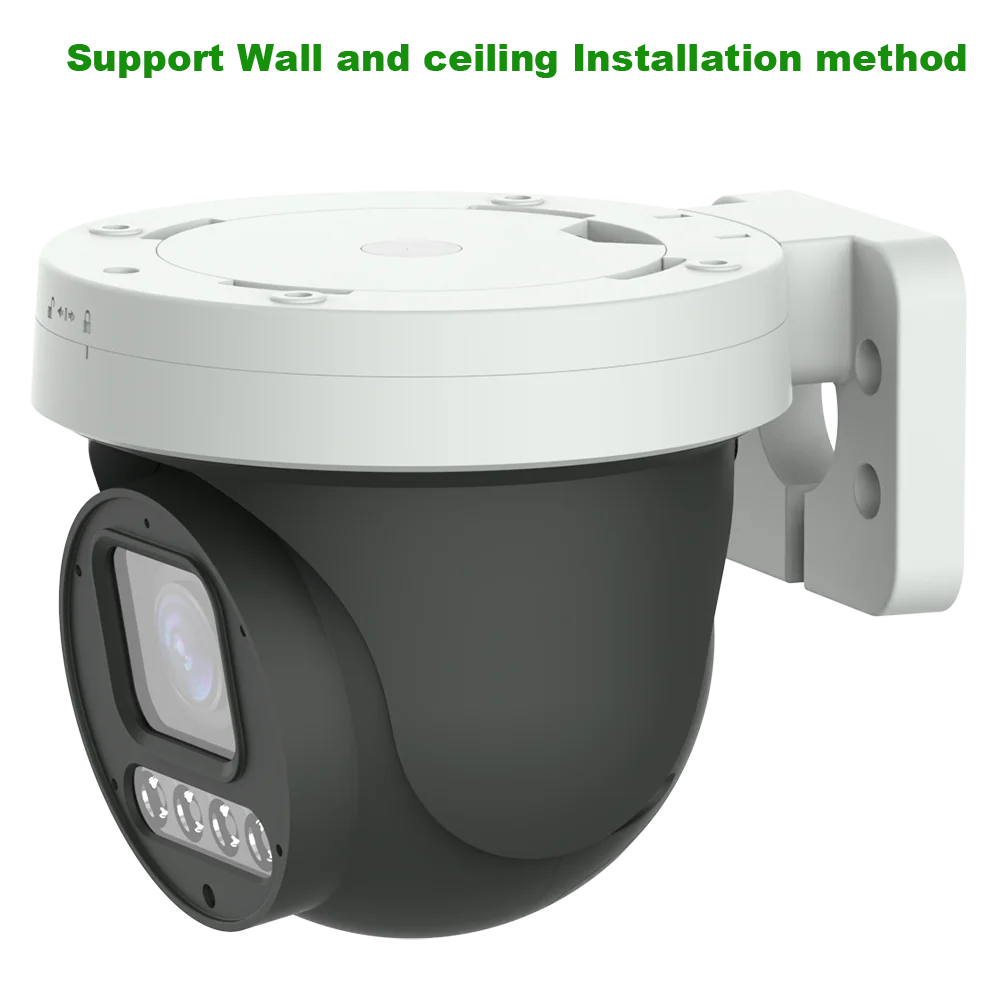 20X ZOOM wifi 4K 8MP 30fps 6MP Auto tracking ZOOM POE auto tracking PTZ IP Camera RTMP Hikvision protocol 512GB SD 30M IR