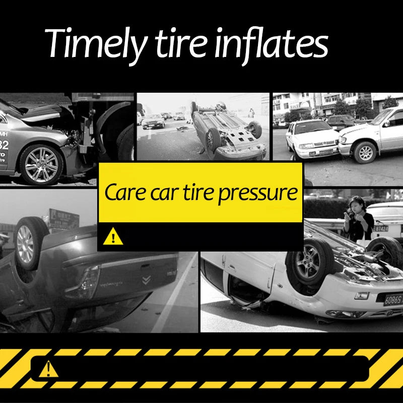 Digital Tire Inflator 12V Portable Air Compressor Pump