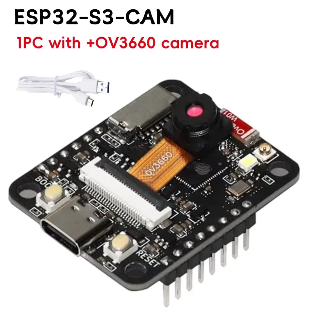 Razvojna plošča ESP32-S3 s kamero in priključkom USB-C