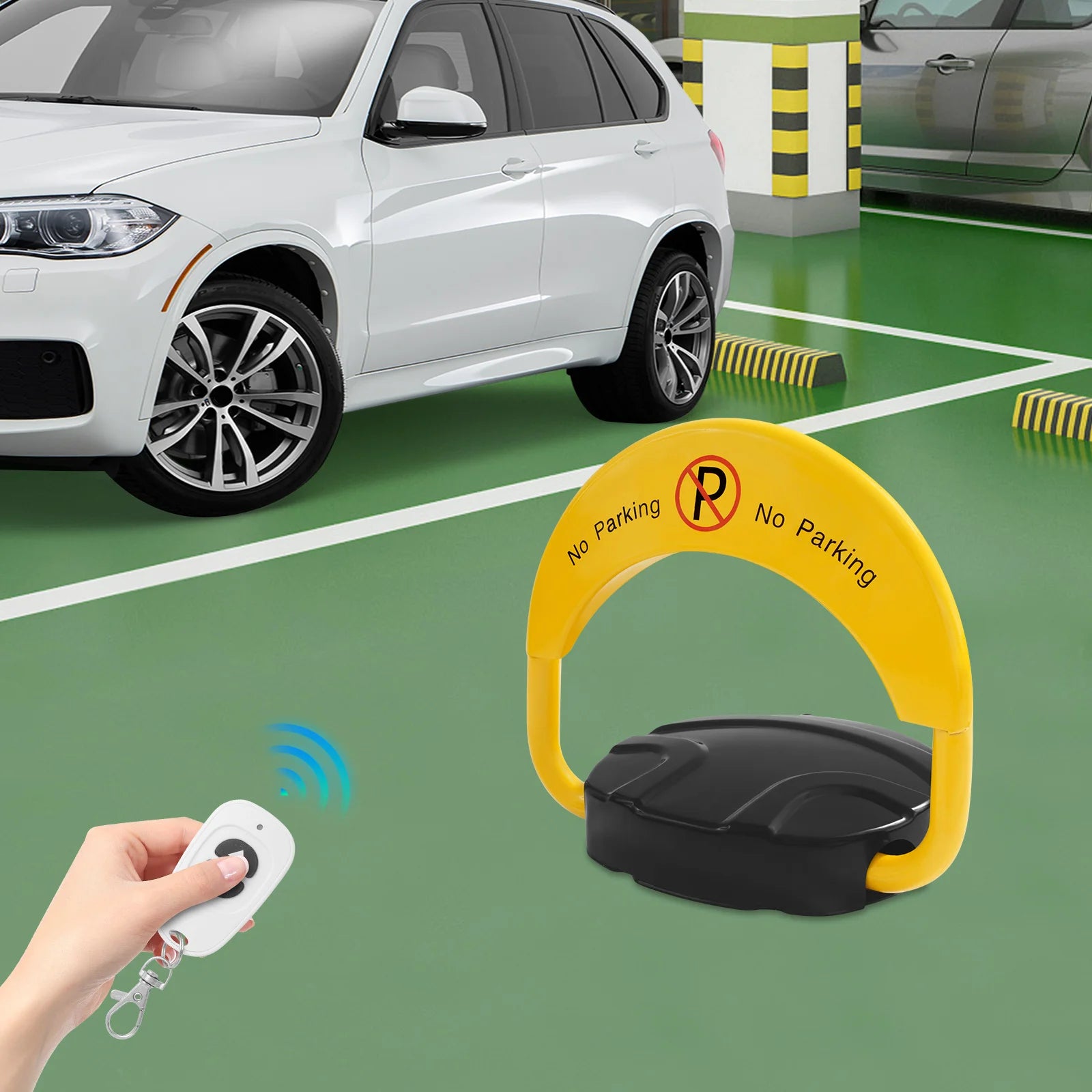 Electronic Parking Lock – 11,023 lbs Resistance, IP67