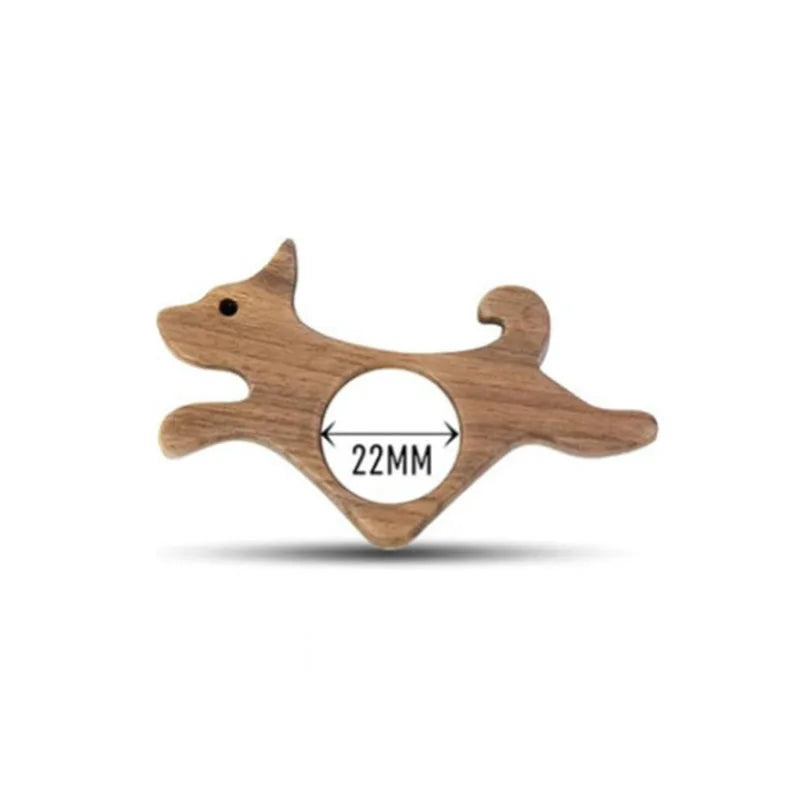 Wooden Pet Cat Dog Reading Bookmark Bookmarks Rings School Supplies Student Pages Guide Marker Marking Sign Book Page Holder