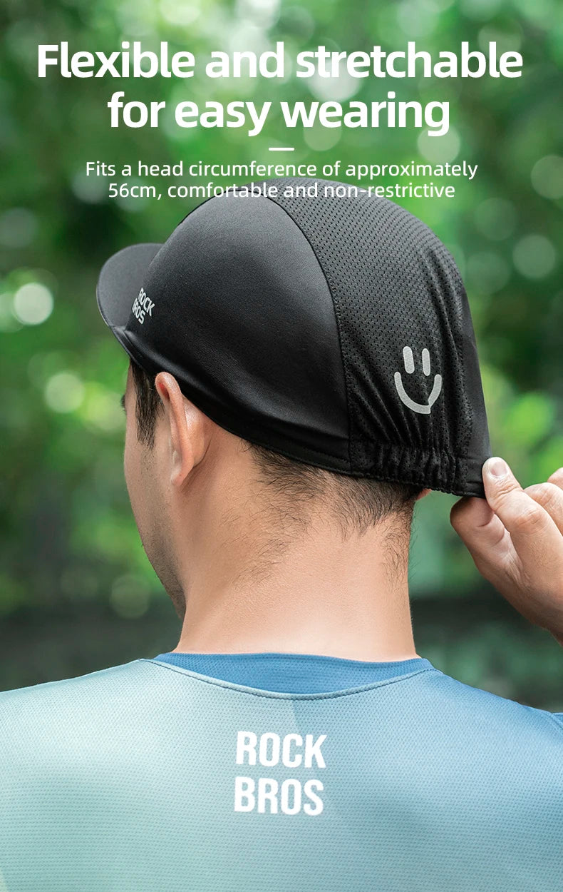 Ultra-Light Mesh Cycling Cap for Breathable Sun Protection