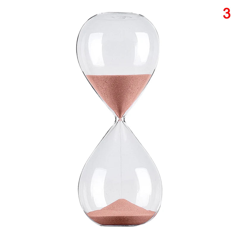 Timeglas i glas, 5 eller 30 minutter