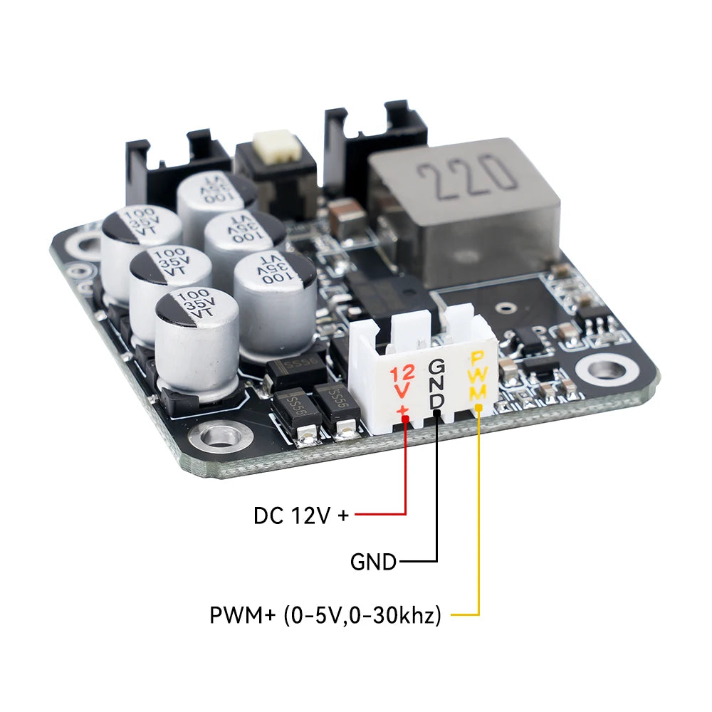 80 W-laserdriver voor graveermodules, 12/24 V