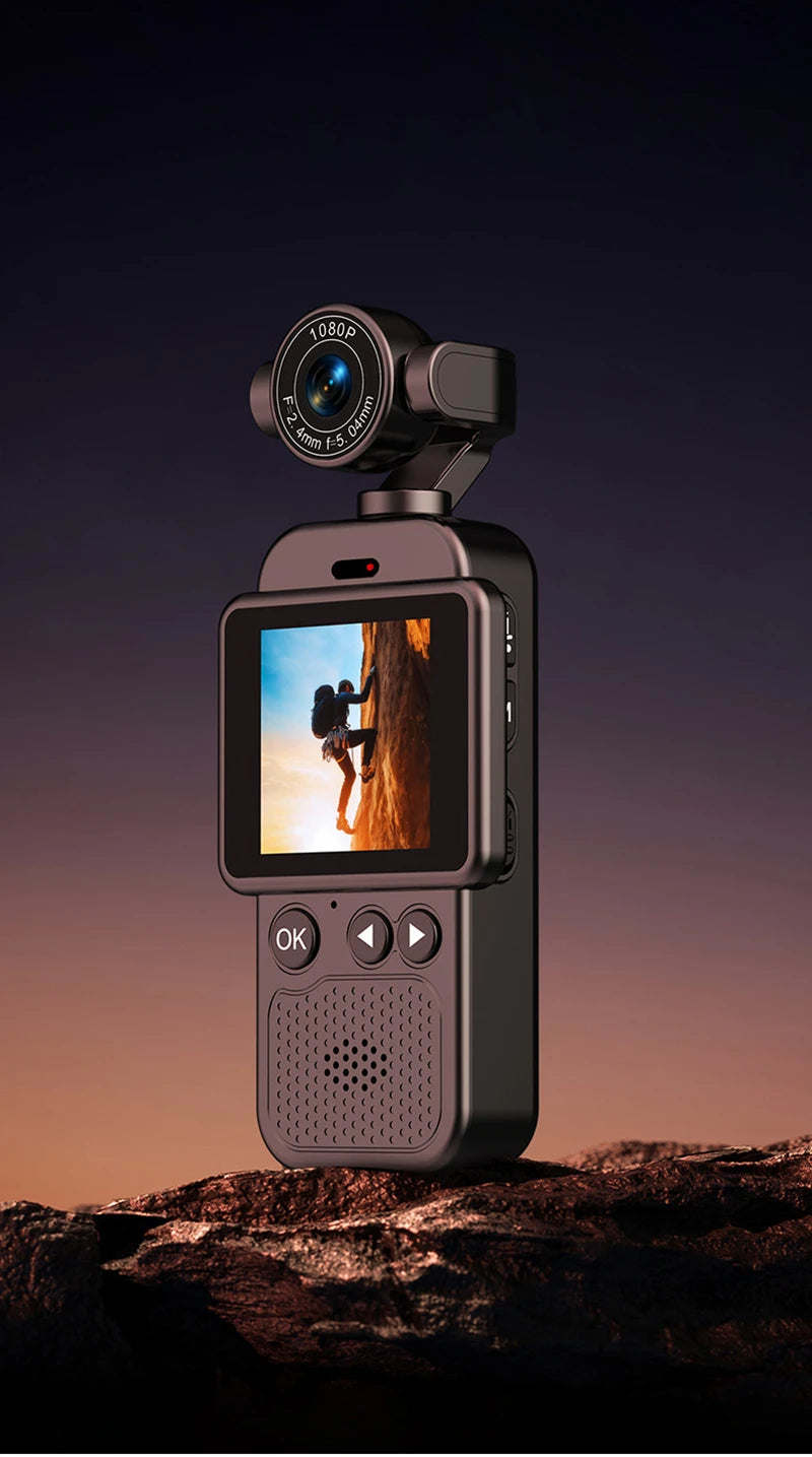 360° Handheld Chest Mount Action Camera 1080P WiFi