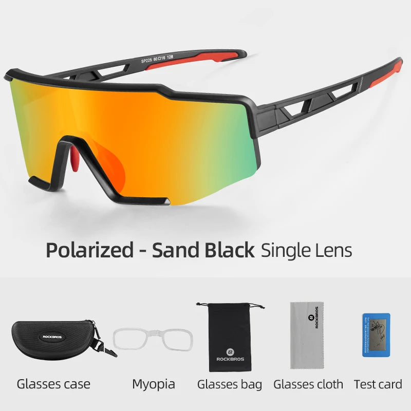 Photochromic & Polarized Cycling Glasses for Road and MTB Riding