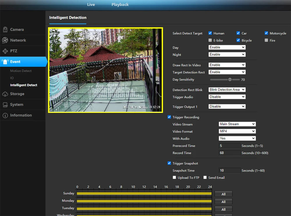 8MP 4K AI IP kamerový modul s IMX415 senzorem