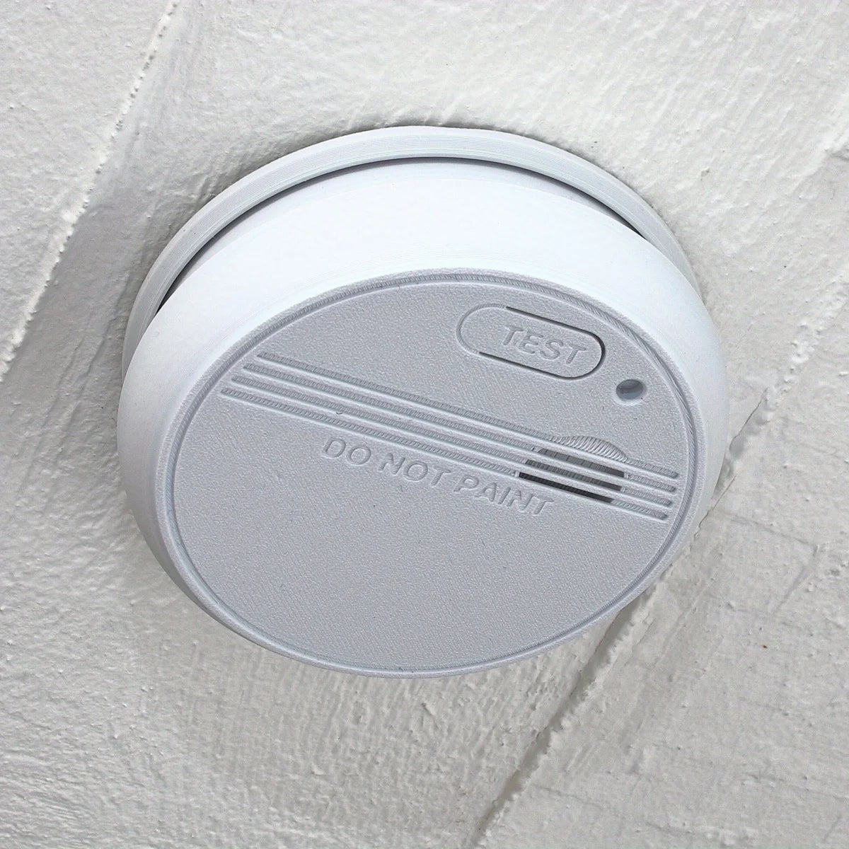 Smoke-Detector-Style Concealed Storage Box