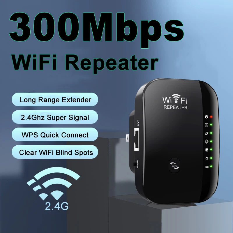 300 Mbps Plug-In Wi-Fi Range Extender