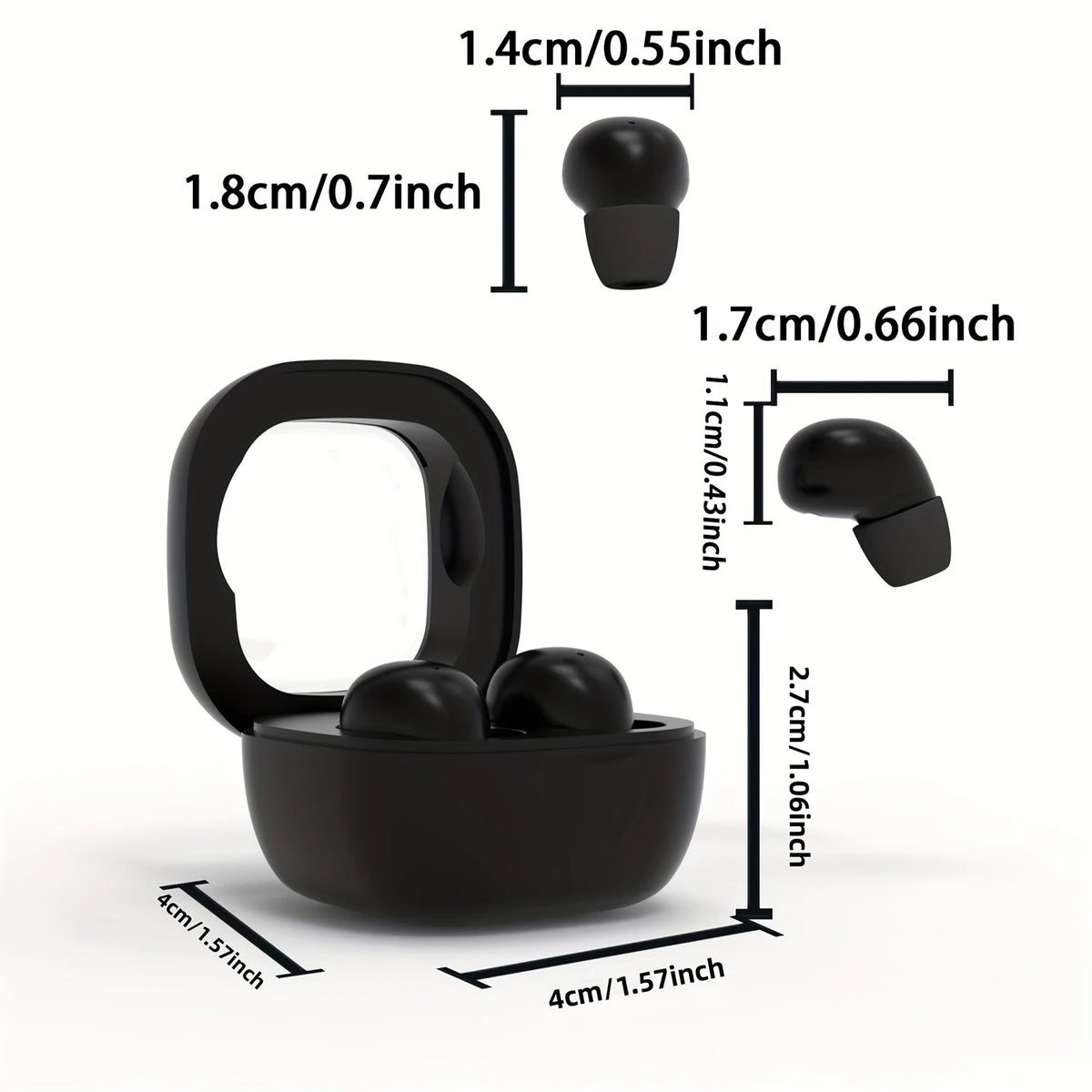 Small Wireless Bluetooth In-Ear Headphones