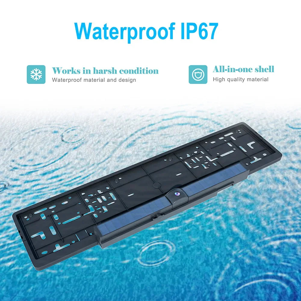 4.3 Inch Solar Vehicle Wireless Reverse Camera with 1080P Monitor