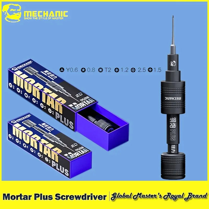 Precision Manual Screwdriver - Tip Options