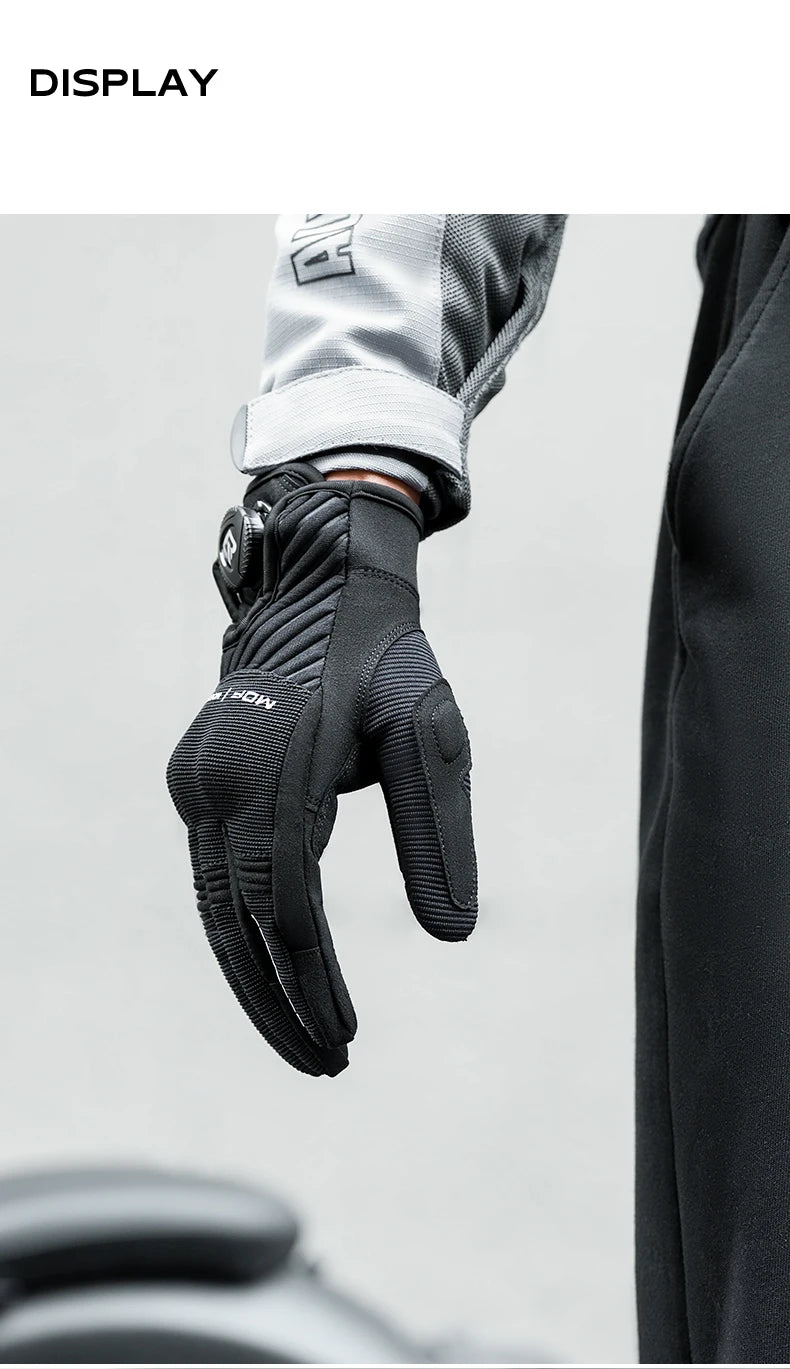 Full Finger Cycling Gloves with Shock-Absorbing Palm Pad