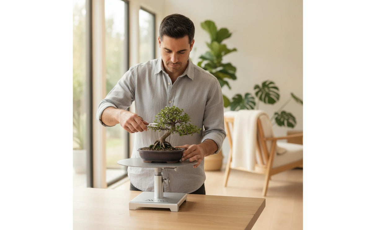 Obrotowy Stół Warsztatowy do Bonsai z Regulacją