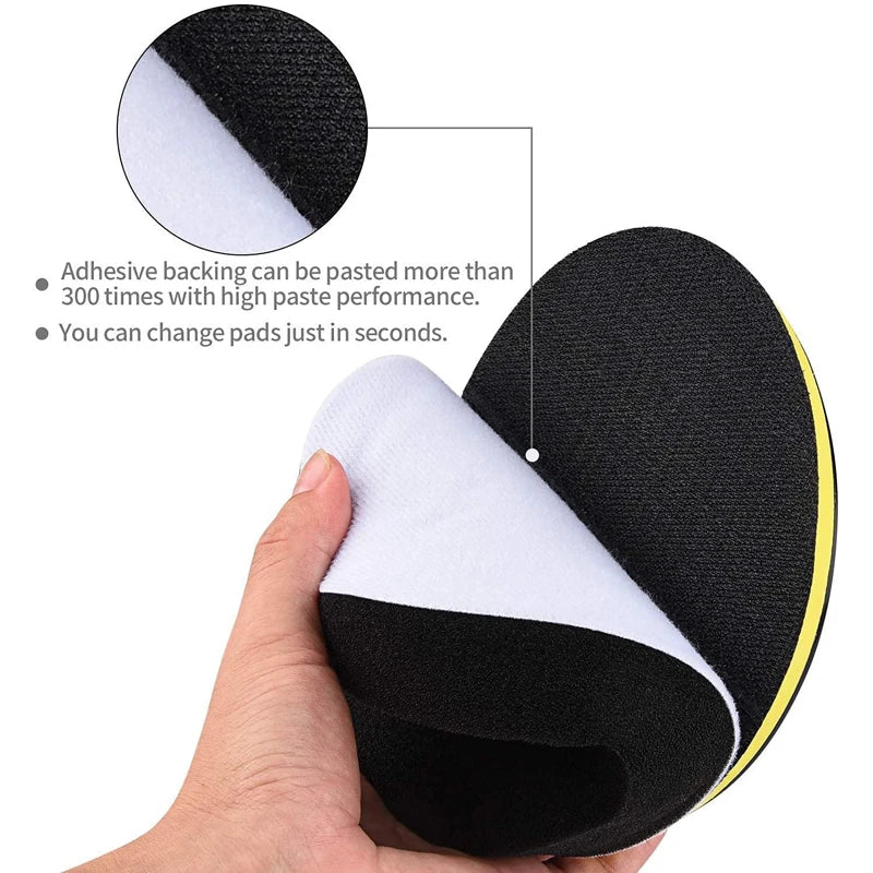 5/8Pcs 7/6/5 Inch Polishing Kit Polishing Pad Car Waxing Sponge Disk Wool Wheel for Auto Body Beauty Polisher Washing Car Gadget