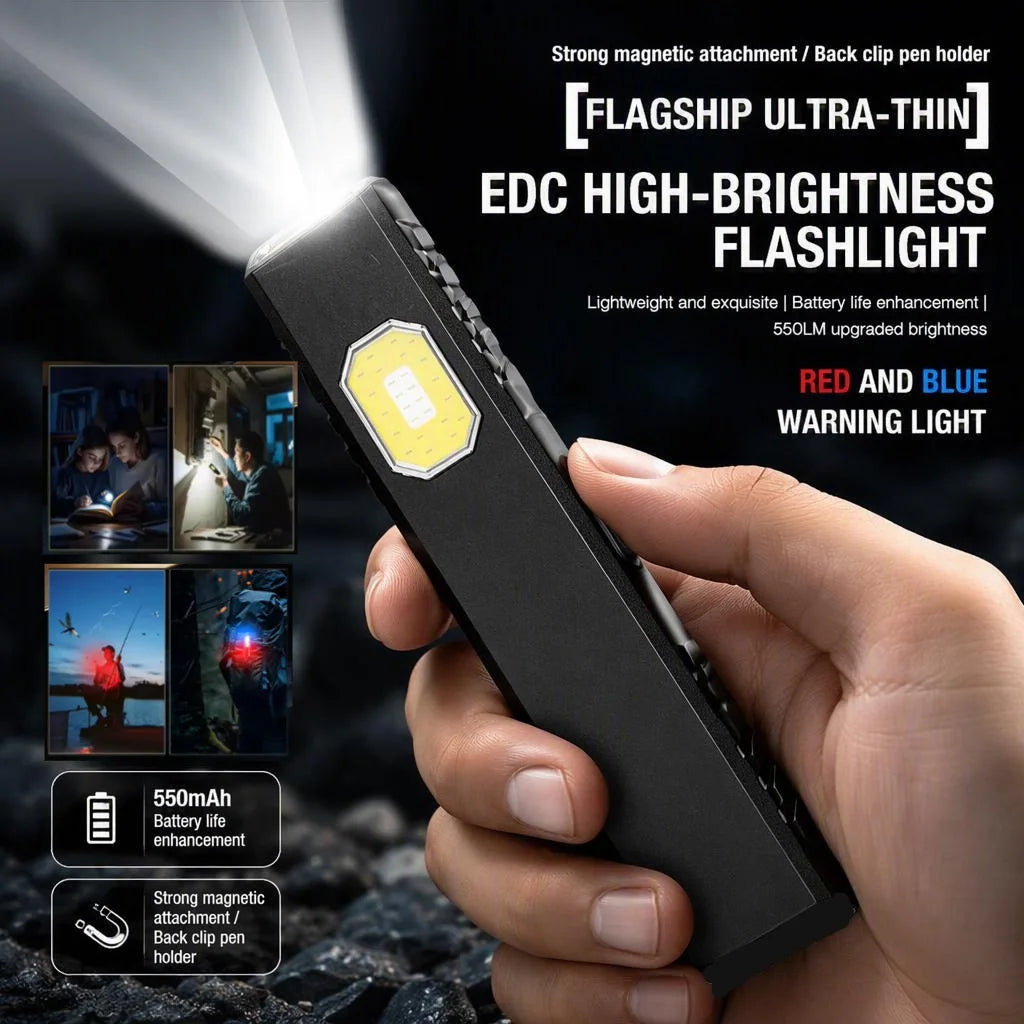 Mini Clip-On Work and Warning Light