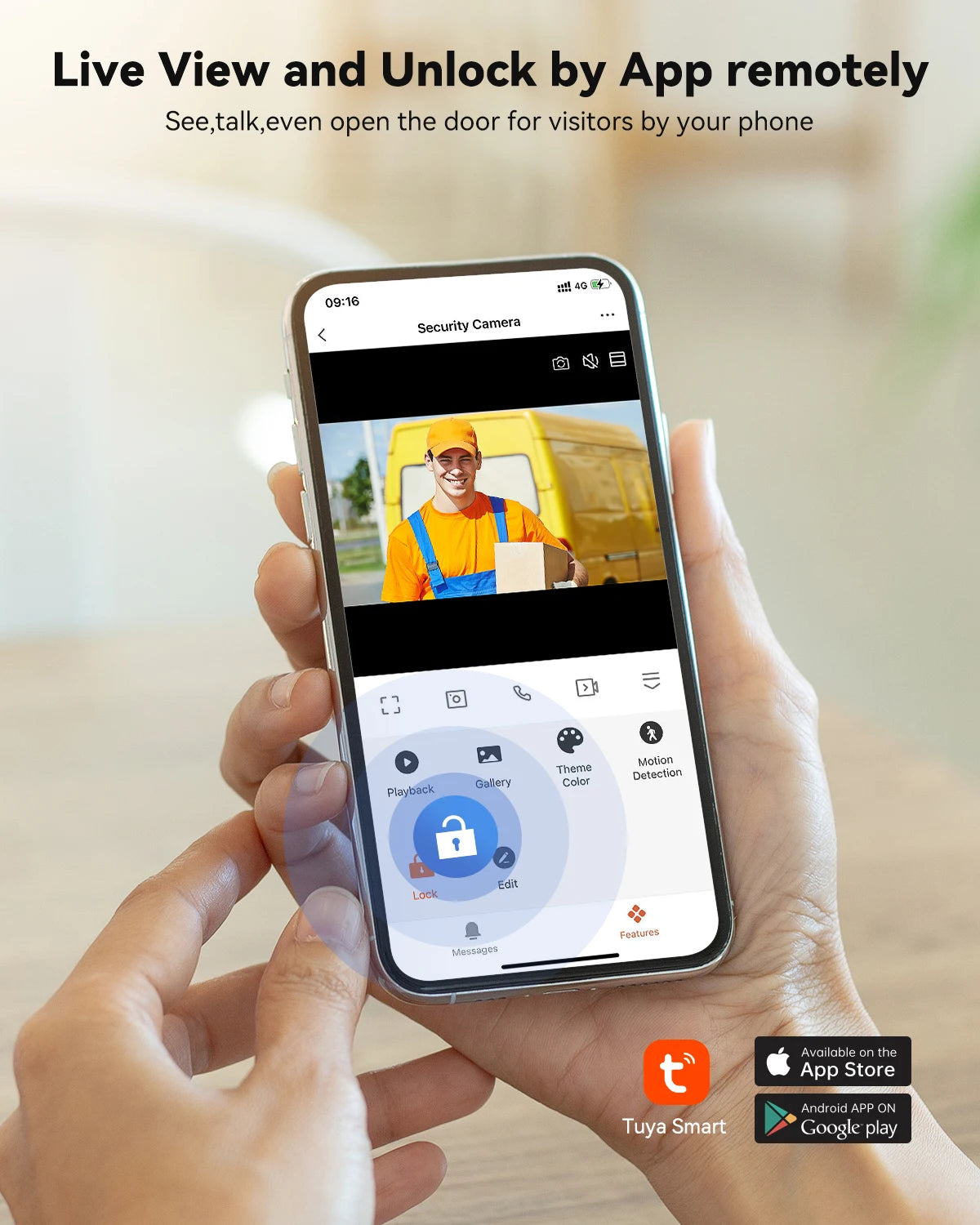 Smart Video Intercom 7" 1080P Screen