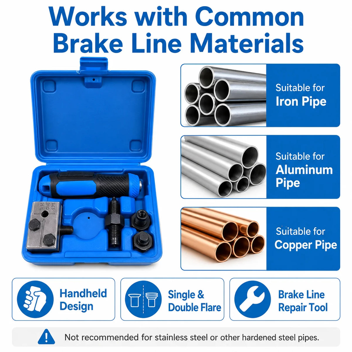 3/16-Inch Brake Pipe Flaring Kit