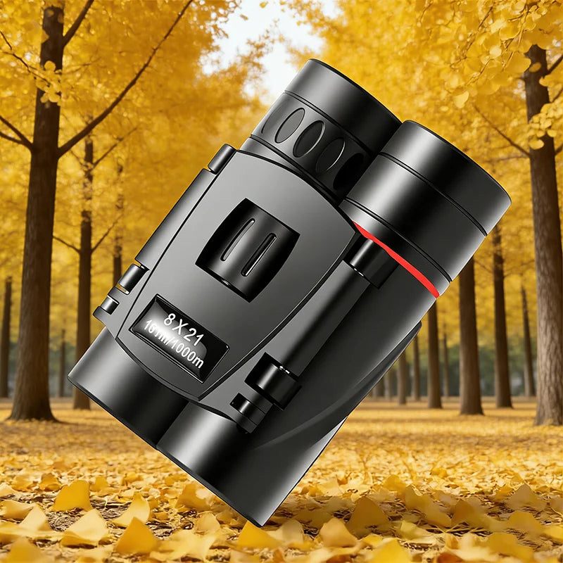 Compact 8x21 Binoculars for Travel and Events