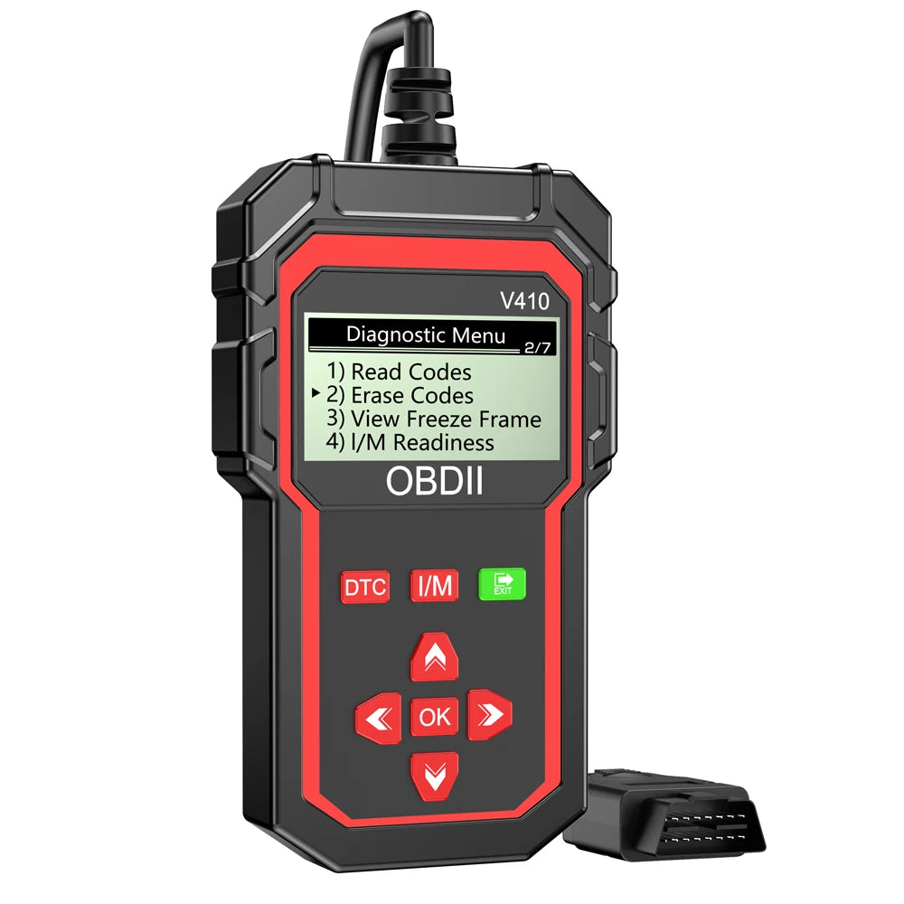 OBD2-Codeleser V410, 2,8-Zoll-Display