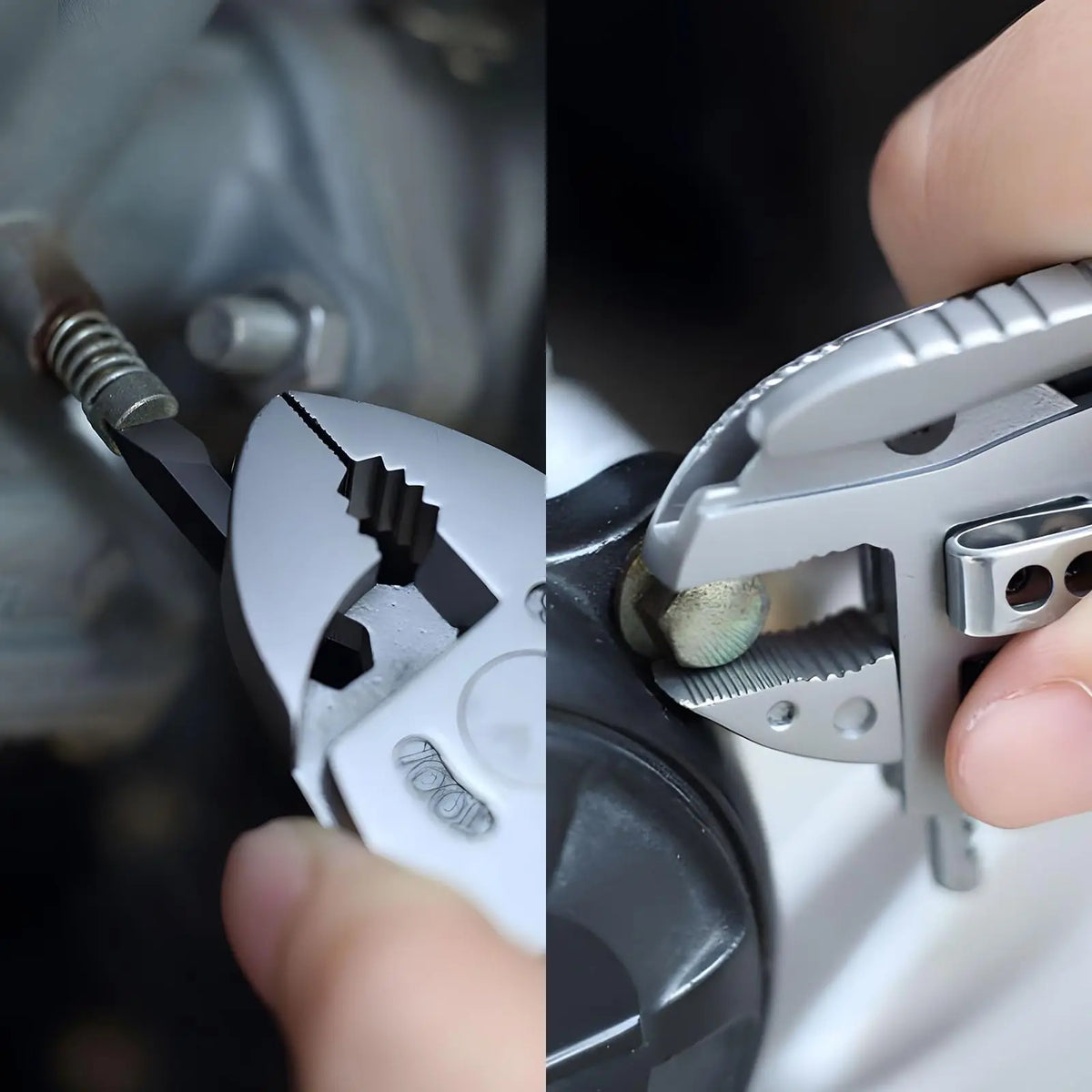 Folding Multi-Tool Pliers, Pictured Combination