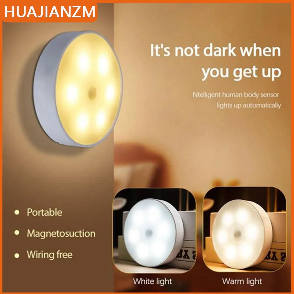 Luce notturna ricaricabile con sensore di movimento