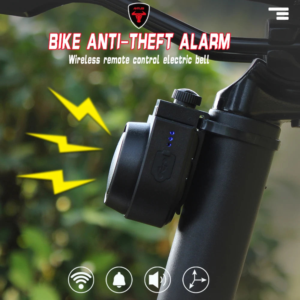 A2 Rechargeable Bicycle Vibration Alarm