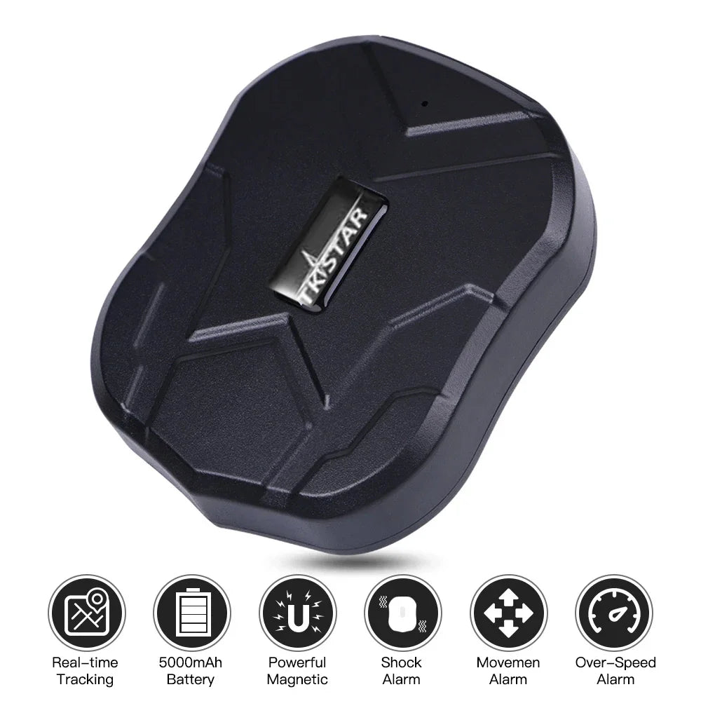 Magnetyczny lokalizator GPS do samochodu TK905 z 4G, 5000mAh i śledzeniem przez aplikację