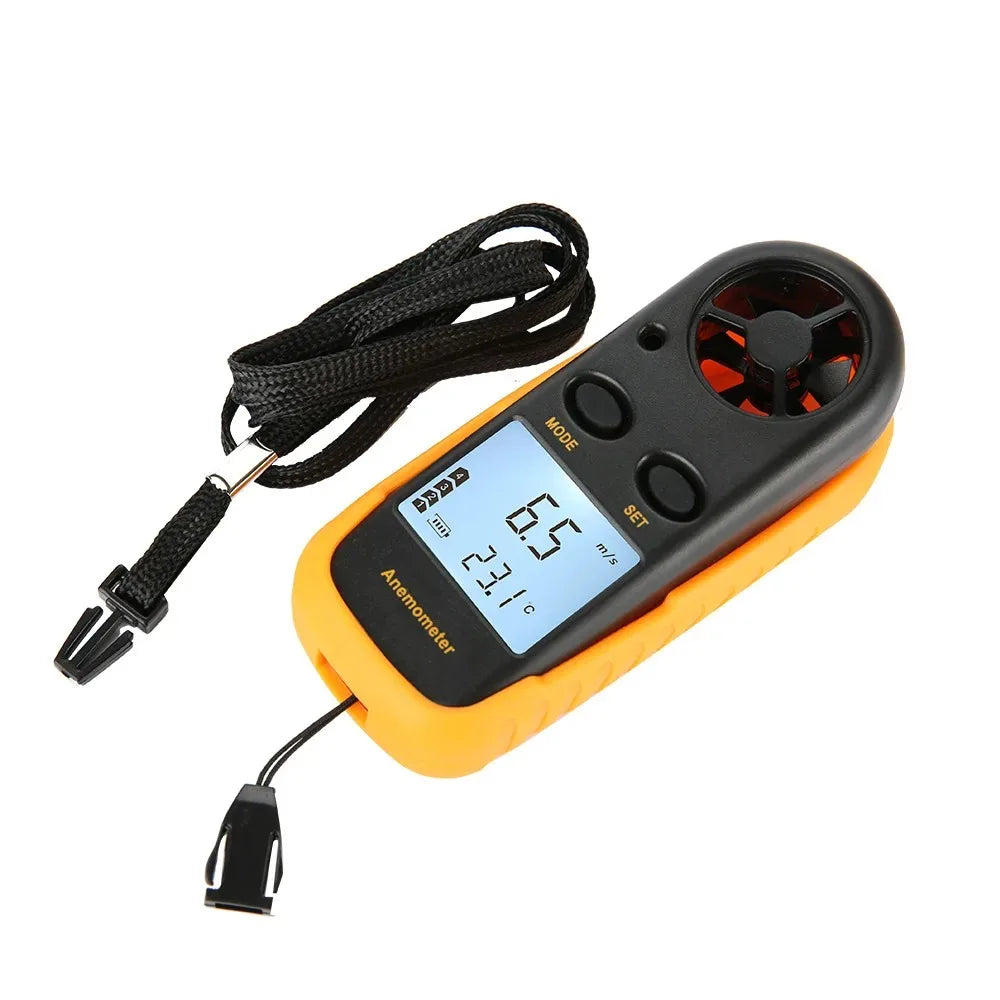 GM816 Digital Wind Speed and Temperature Meter