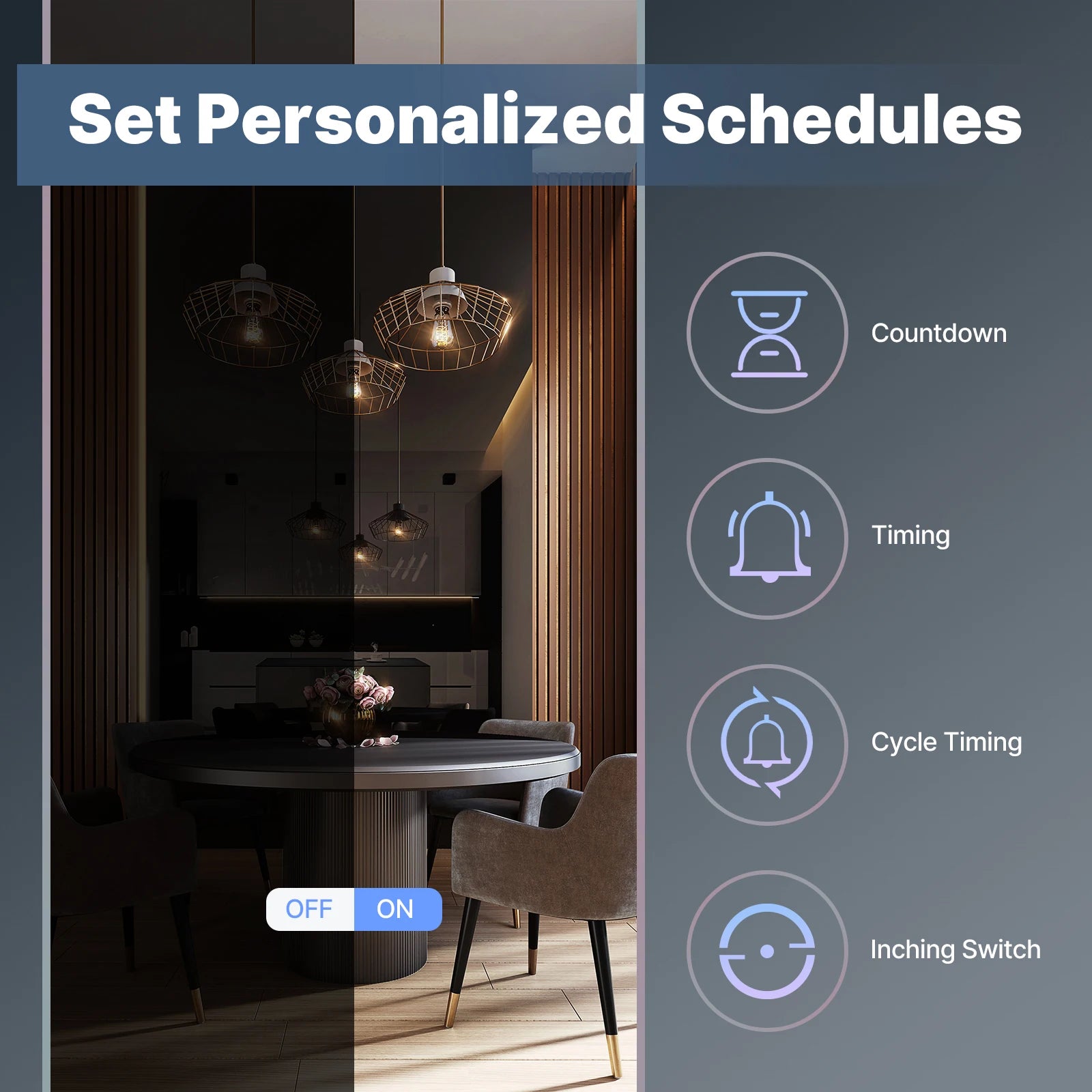 Smart Light Switch No Neutral WiFi Touch Control