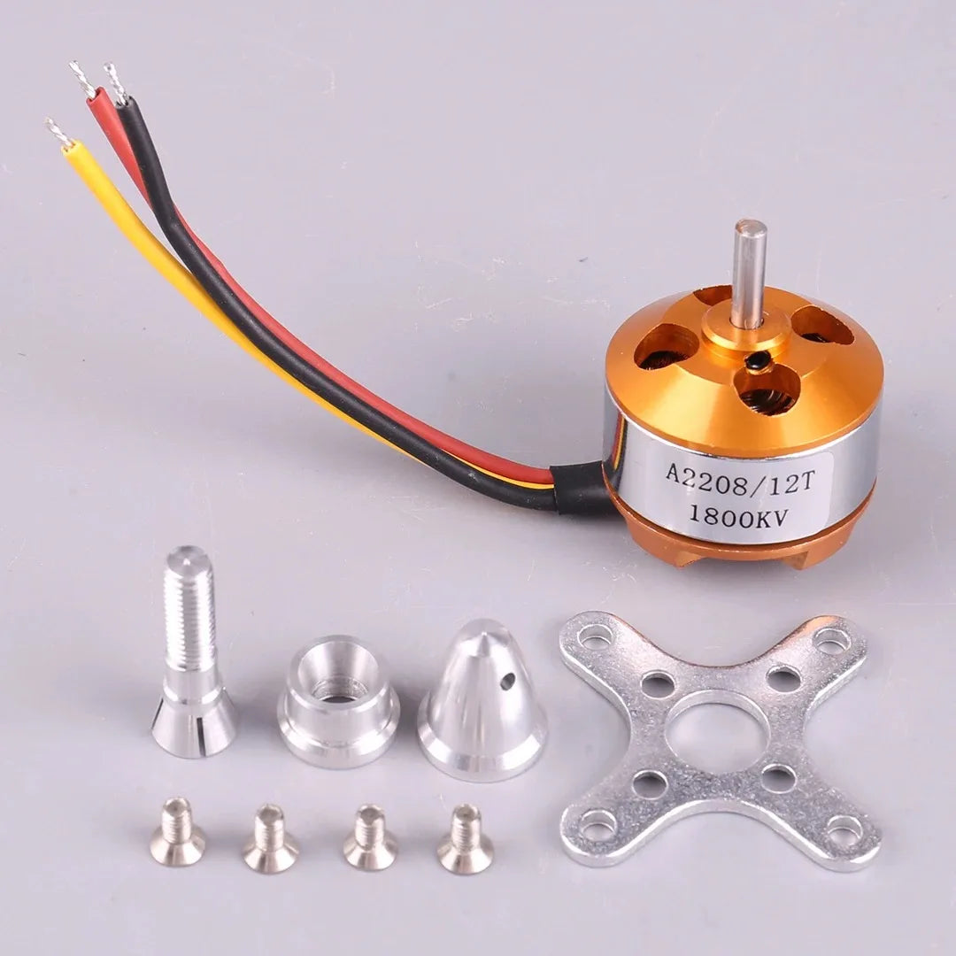 A2208 børsteløs motor til RC-fly - KV-muligheder
