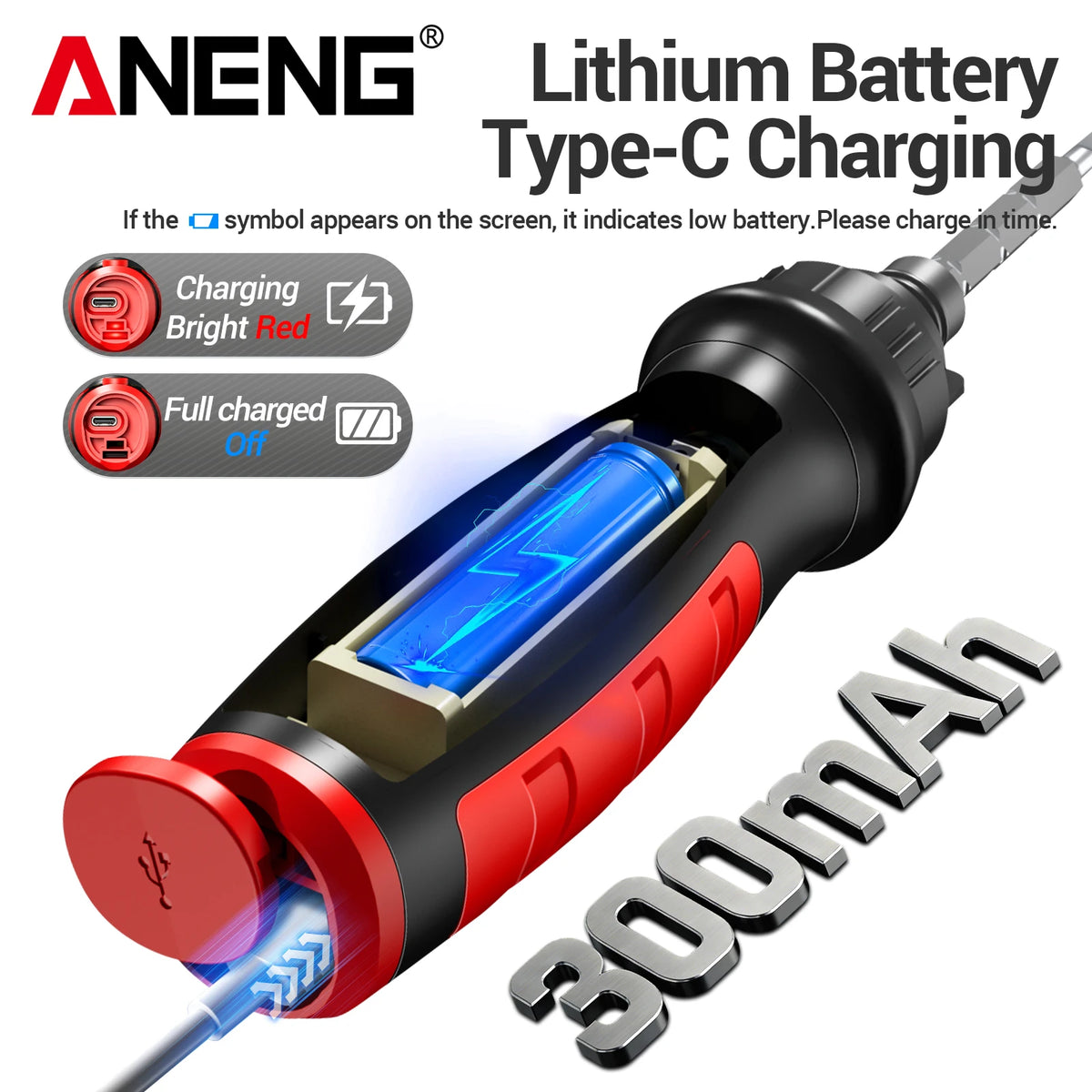 B22 Rechargeable Voltage Tester and Screwdriver