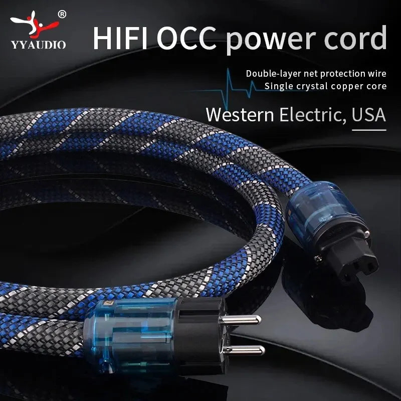 Equipment Power Cable, EU or US Plug, 1–1.5 m