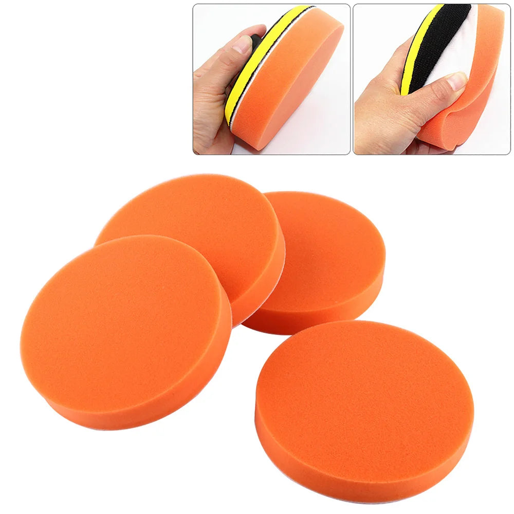 Set de 10 bureți de lustruit de 150 mm