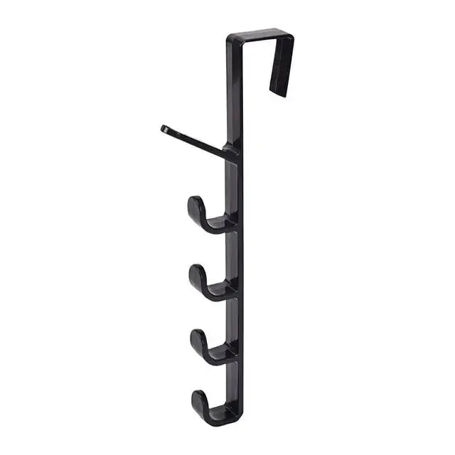 Behind the Door Coat Hook Hanger behind the Door Cabinet Wardrobe Dormitory Door Hook Storage Rack