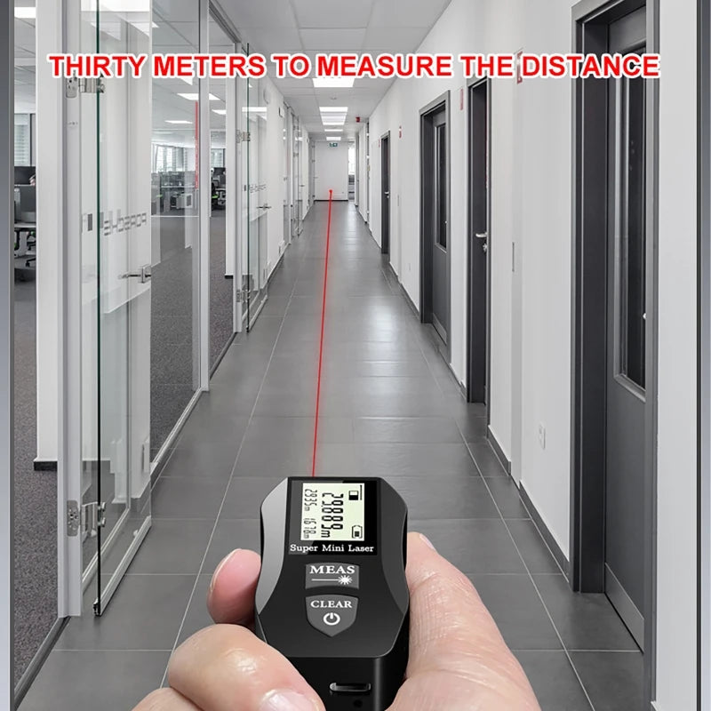 30 m Mini Rechargeable Laser Distance Meter