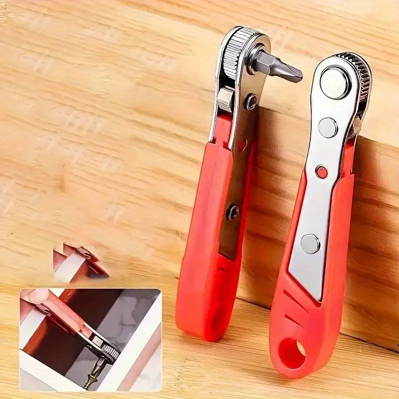 Five-Position Reversible Ratchet Screwdriver