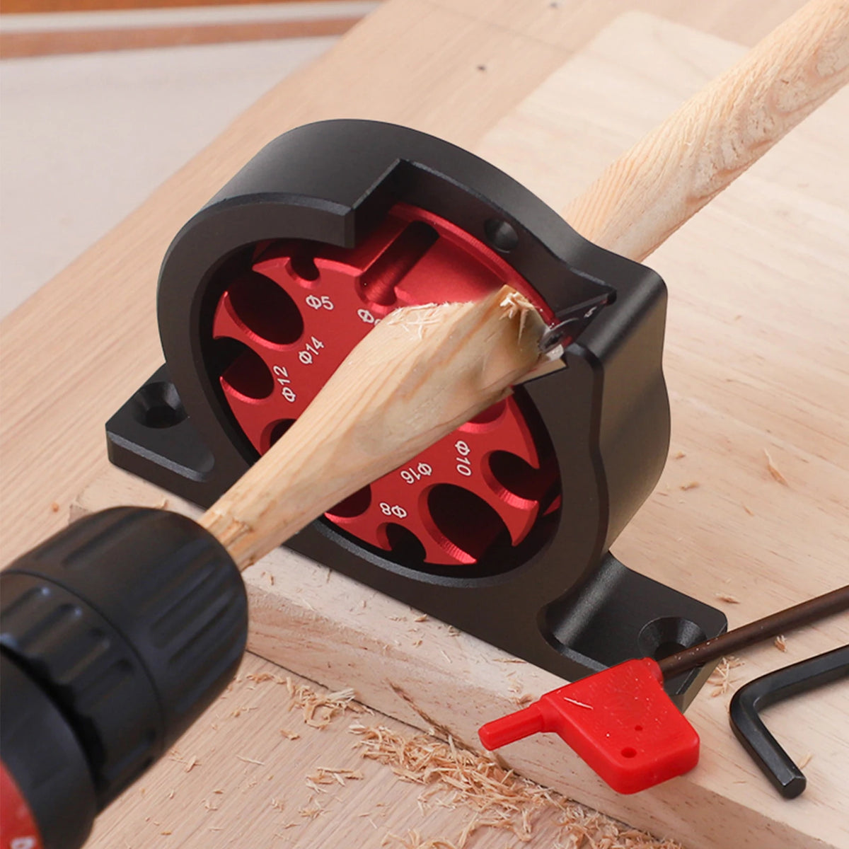 Metric Dowel Maker with Carbide Blade - 5-20 mm