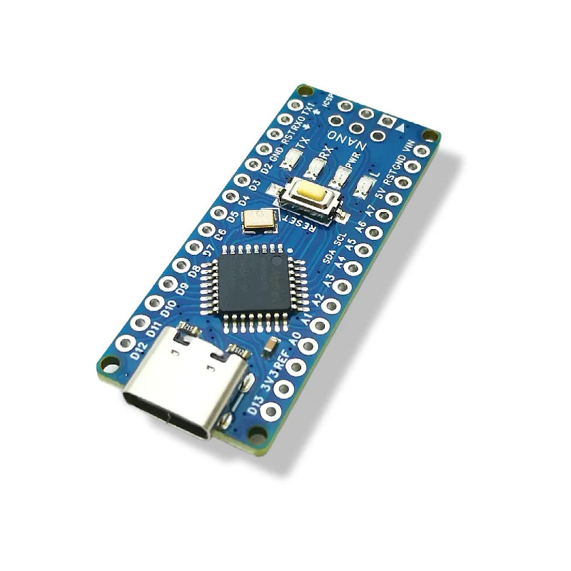 Kompatibelt Arduino Nano 3.0-kort, USB-C, ATmega328PB