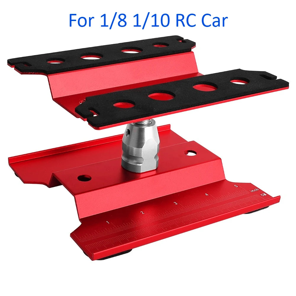 Rotating Aluminium RC Car Repair Stand, Mini & Large Options