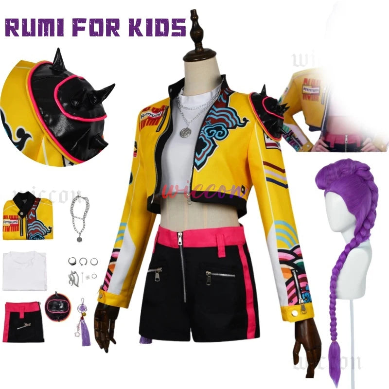 2025 Rum Cosplay KPOP Stage Outfit for Women