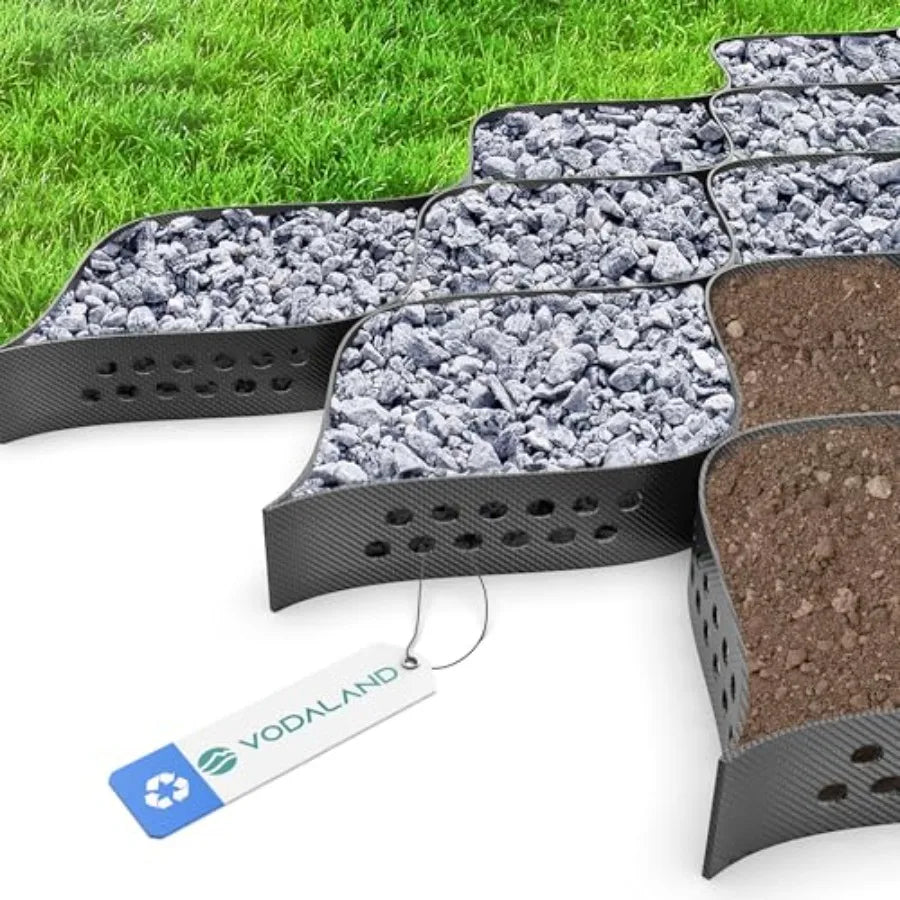 2" GeoCell Ground Grid 9x17 Ft for Paths, Patios and Erosion Control